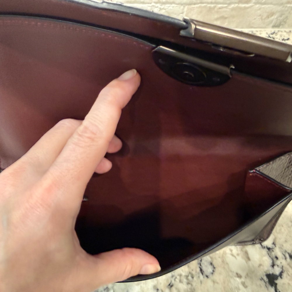 Coach NWT Dreamer Multicolor Python & Leather Cro… - image 12